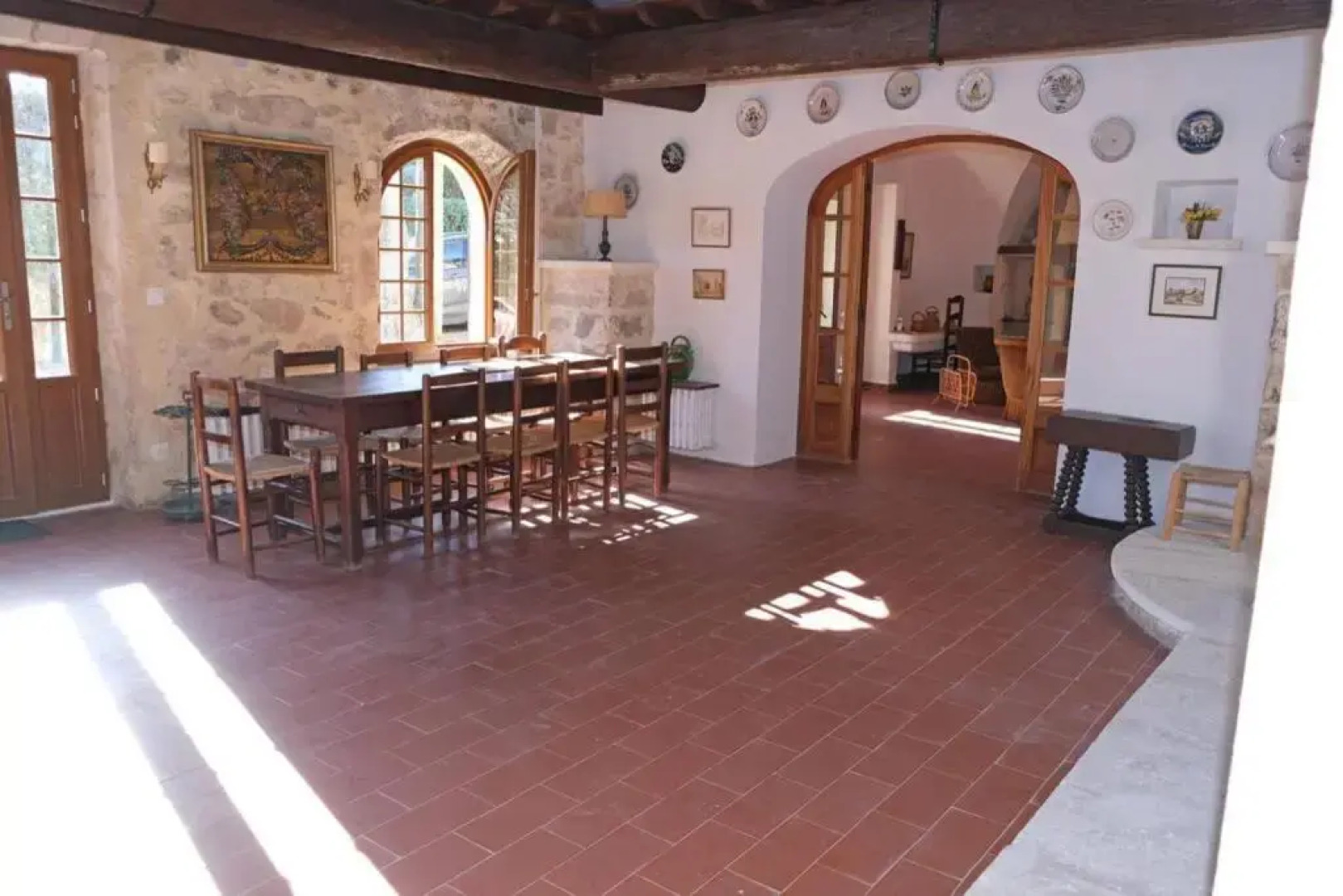 Typical mas provençal with swimming pool in a small hamlet near Mouriès in the Alpilles in Provence- 8 persons LS1-361 OUSTAU D'ANTAN