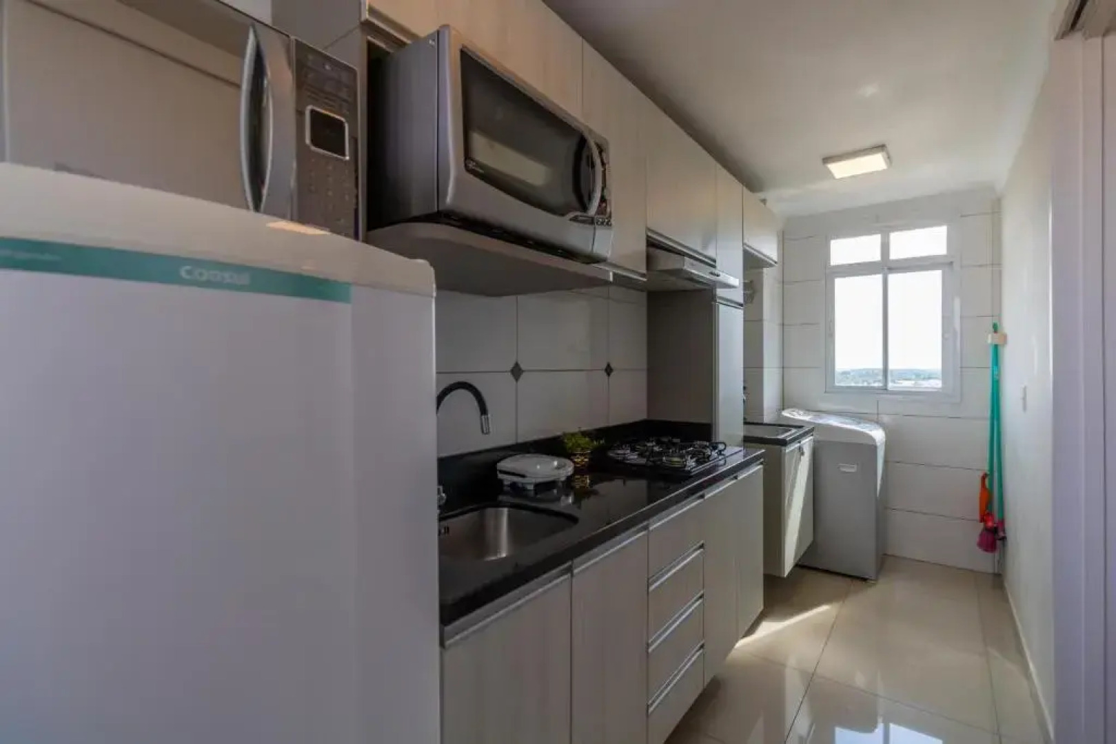 Pôr do sol 18º andar vista da cidade CENTRAL, Garagem NOVO