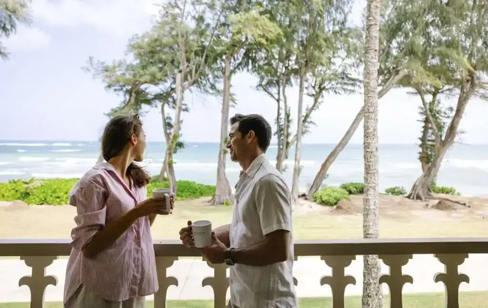 Aston Islander on the Beach