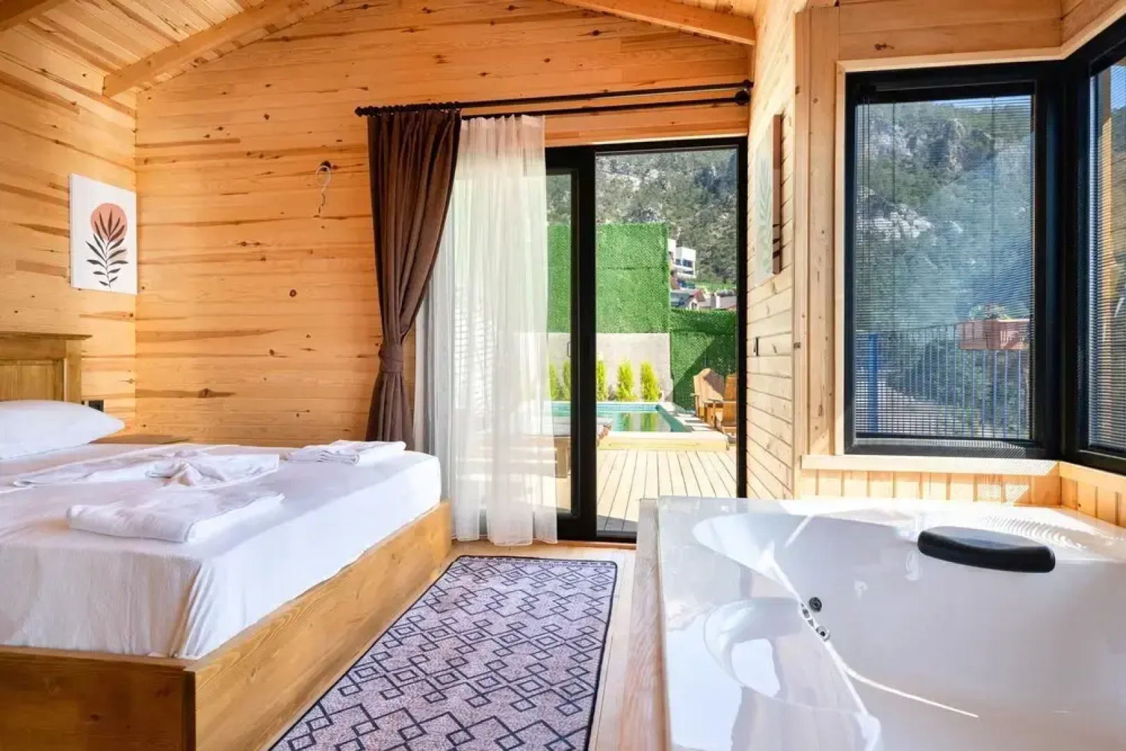 Honeymoon Bungalow With Private Pool and Sea View