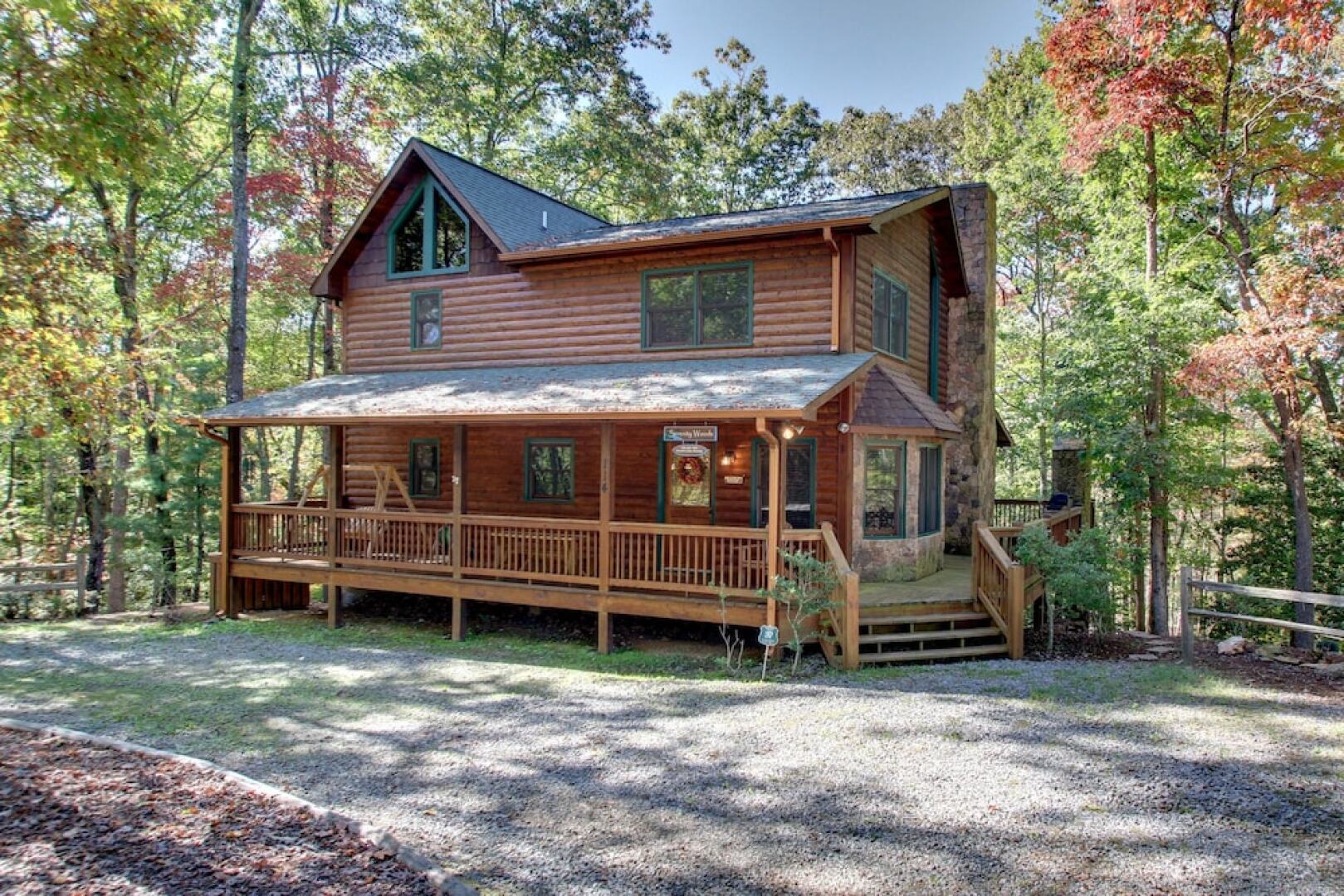 SERENITY WOODS Apartment 3 NEVAEH CABIN RENTALS