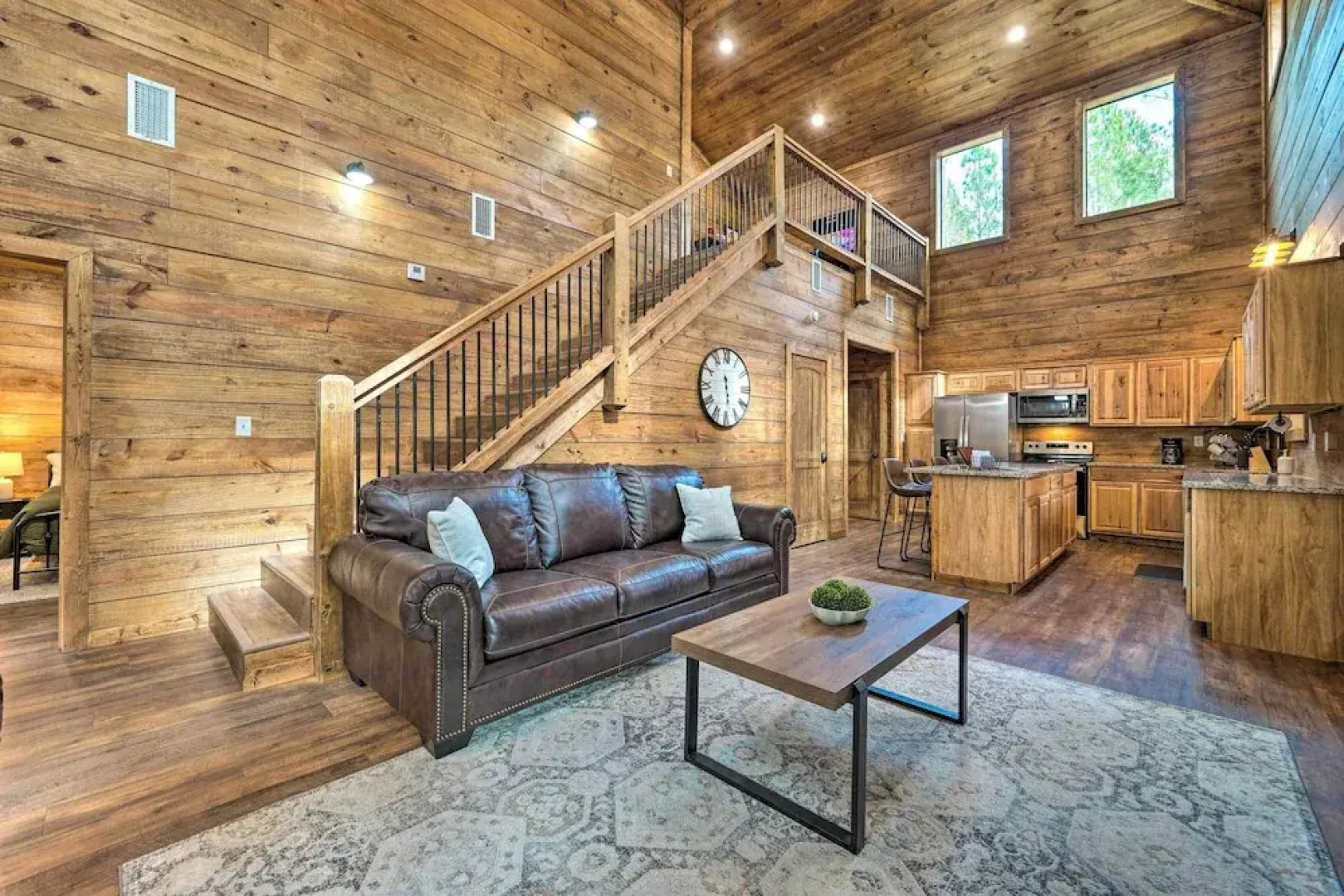'sutton Ridge' Cabin Rental: Hot Tub & Swing Set!