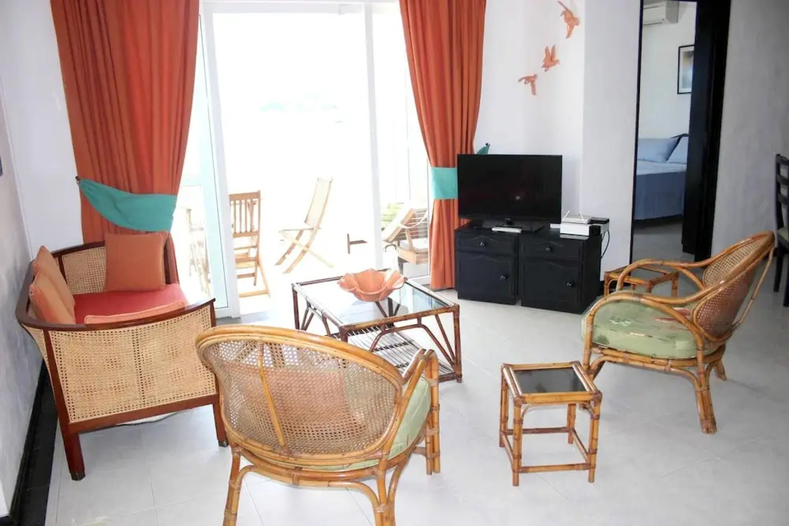 Apartment with 2 Bedrooms in Trou D'Eau Douce, with Wonderful Sea View, Furnished Terrace And Wifi
