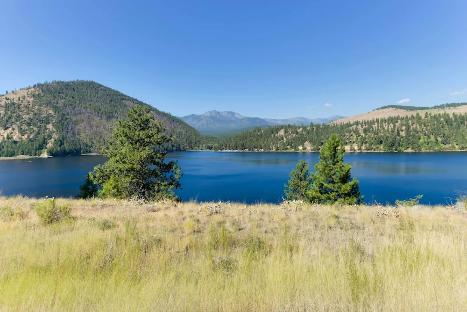 Conconully Cabin on 42 Private Acres Near Hiking!