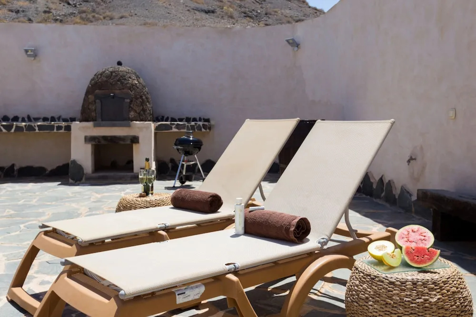 Casas Pilar, Aurora y Tarabilla en finca ecológica