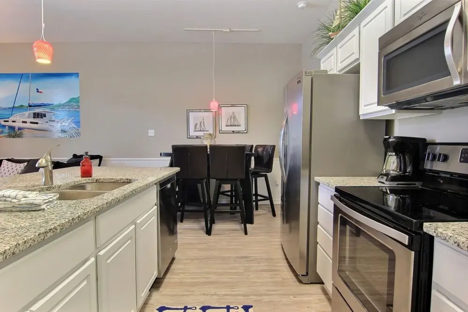 Padre Beach View 229 by RedAwning