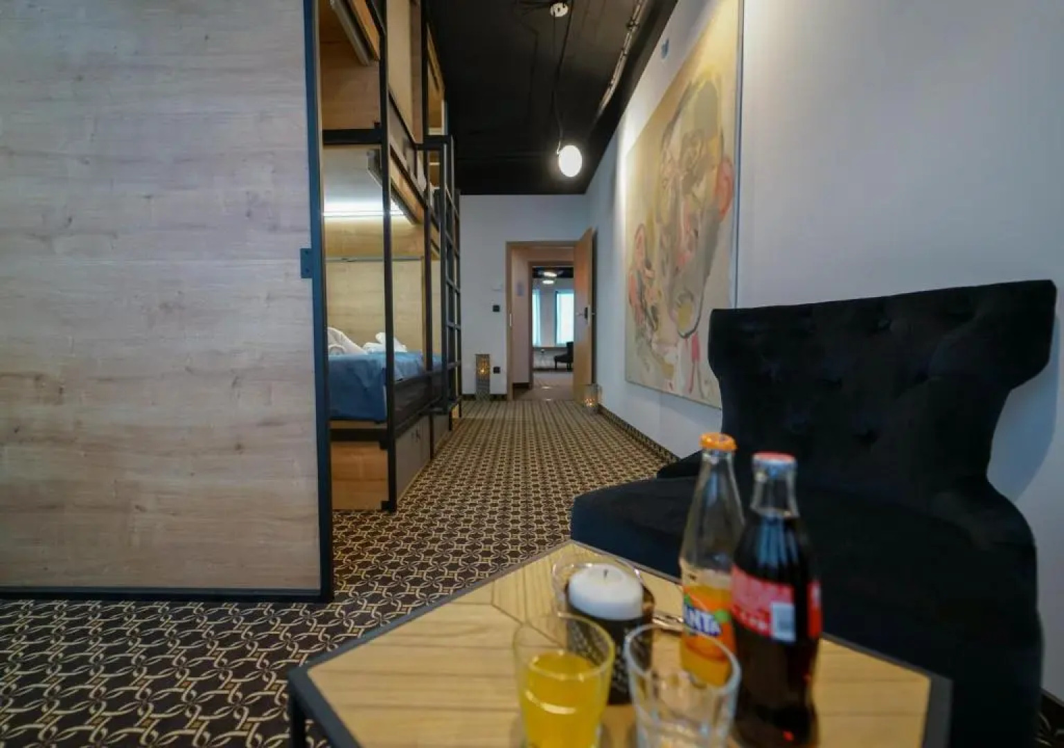 CHORS like a hotel - 1st World NFT Block & Art Capsule Hostel MetaCHORS