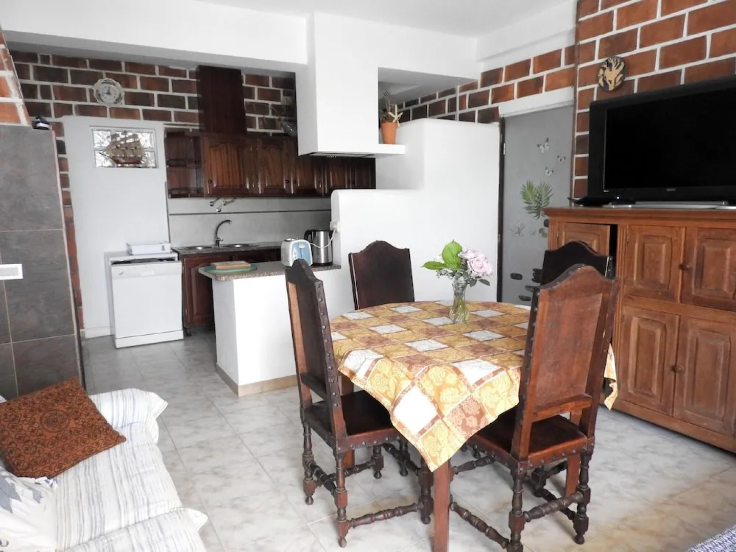 House With one Bedroom in Almograve, With Wonderful sea View, Furnished Terrace and Wifi Near the Beach