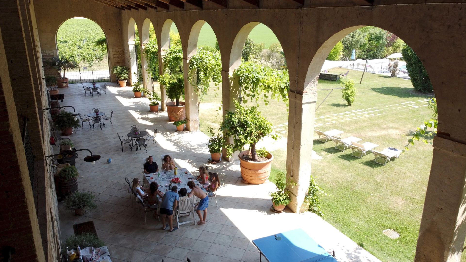 Rosmarino apartment with two bedrooms and one bathroom on the ground floor (apartment 1)