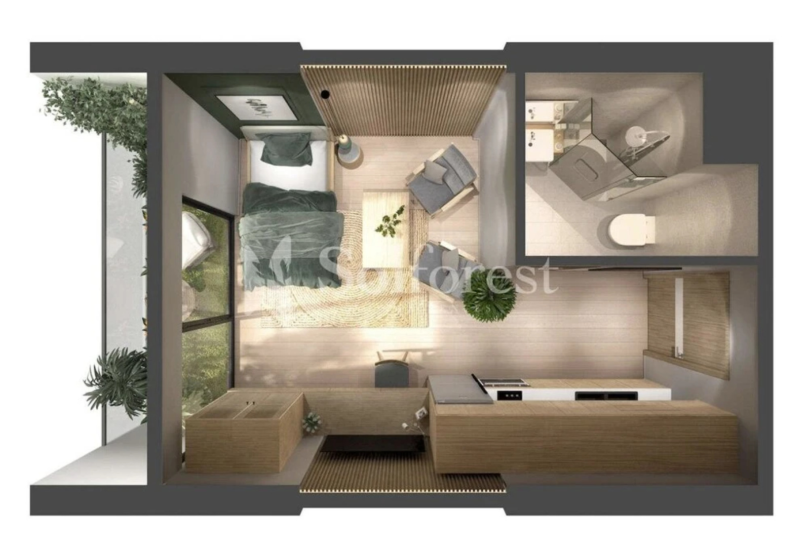 Armin Homes Studio Solforest Ecopark