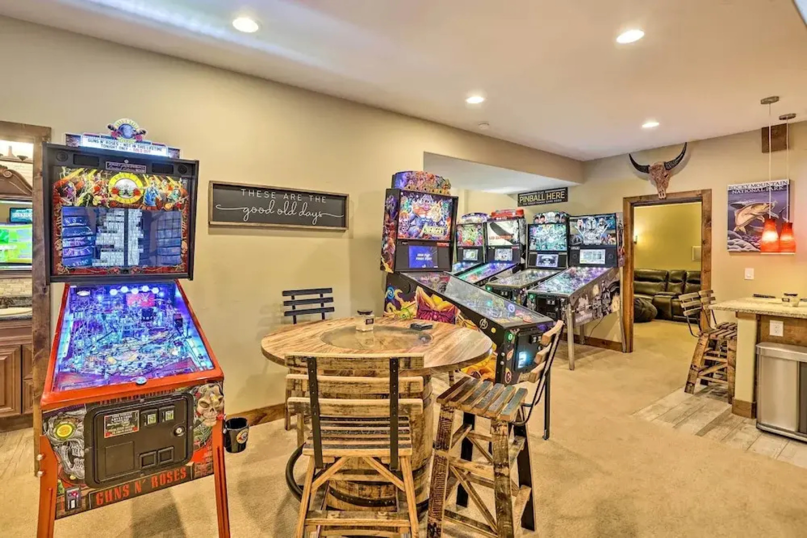 Game Room & Hot Tub: Luxe Grand Lake Retreat!