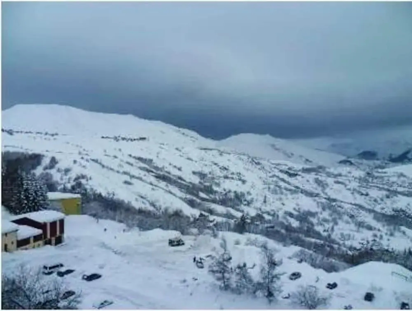 Studio In Villarembert With Wonderful Mountain View And Furnished Balcony 200 M From The Slopes