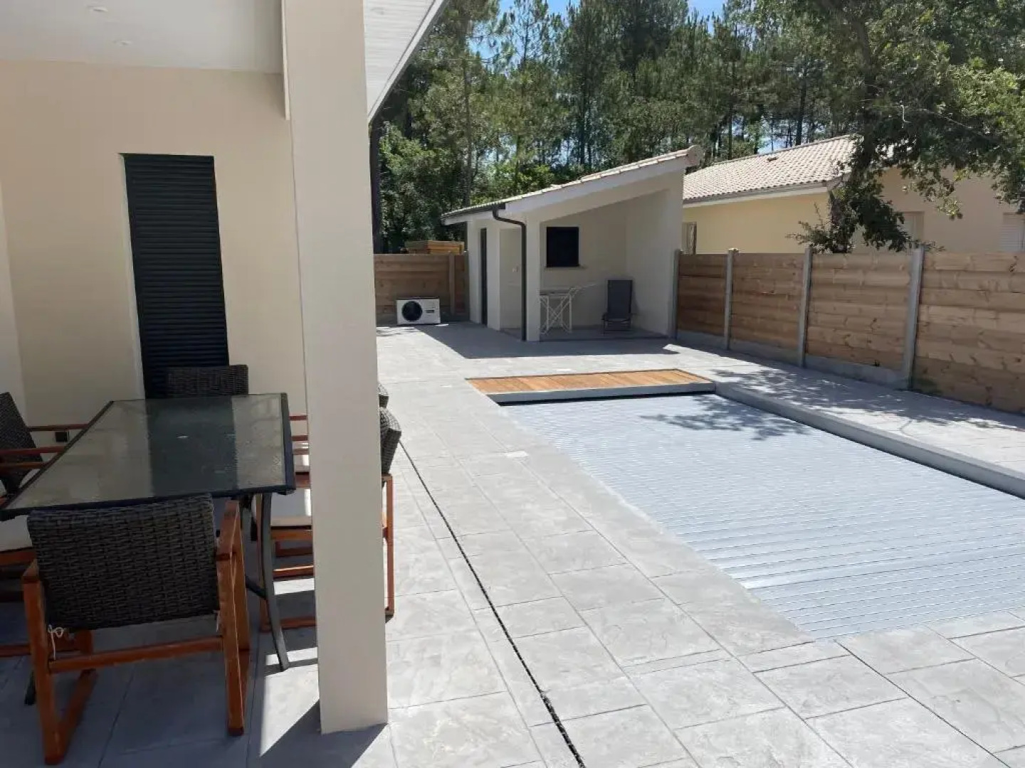 Villa Lacanau avec piscine chauffée