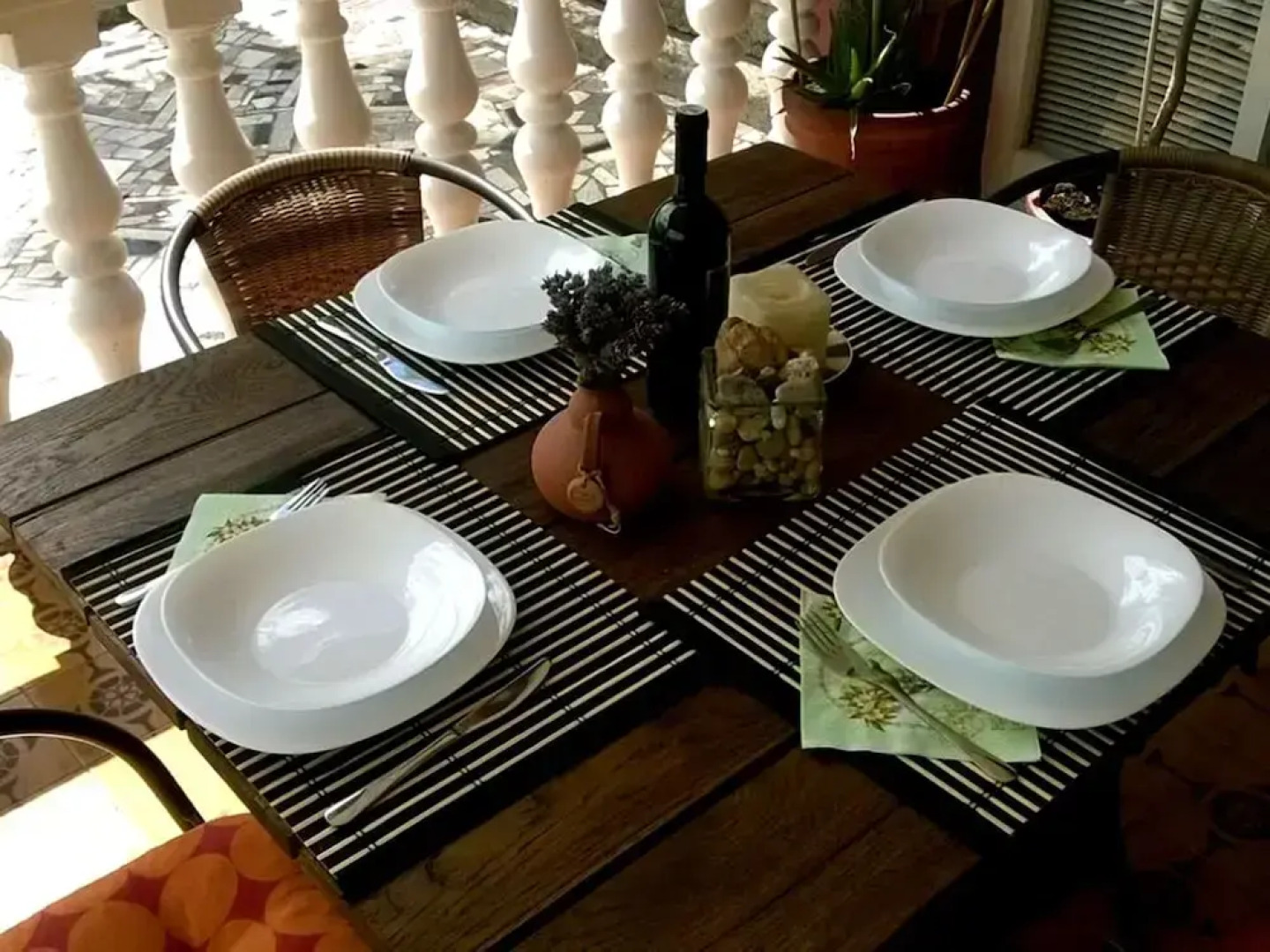 Spacious Apartment With Terrace & Outdoor Kitchen Surrounded by a Garden