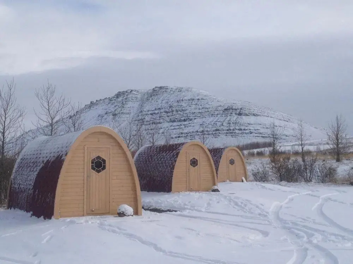 Fossatún Camping Pods & cottages – Sleeping bag accommodation