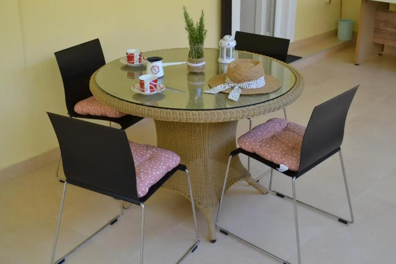 Studio with the terrace in the old town