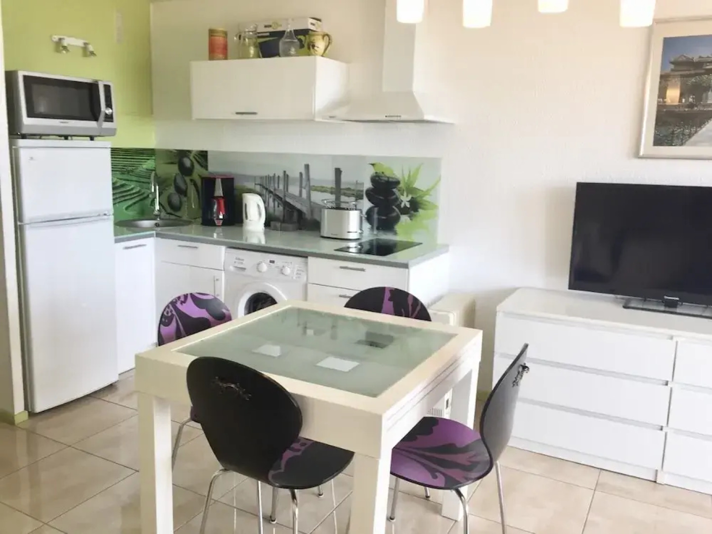 Standing appart vue mer panoramique