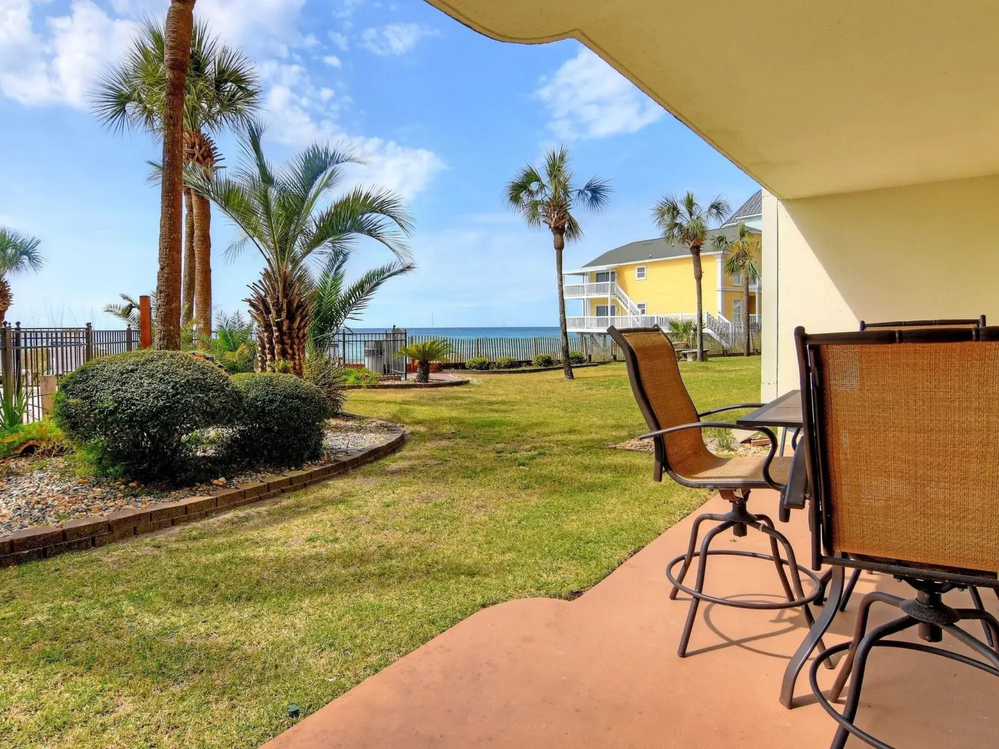 Commodore 107 1st Floor Walk Out to the Beach from Your Patio by RedAw