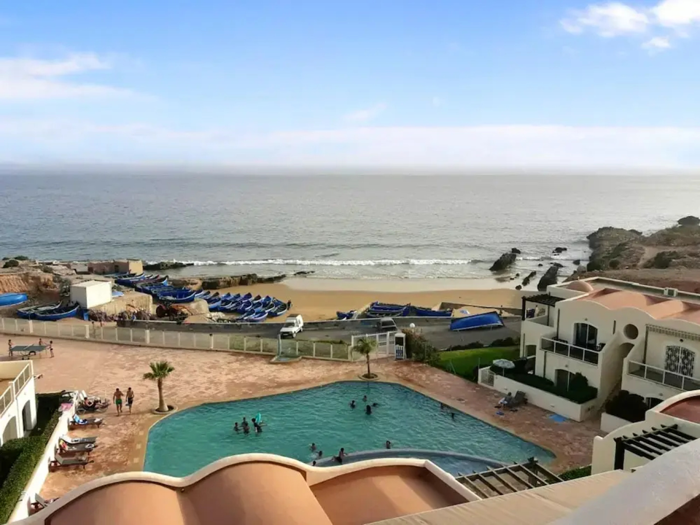 Apartment With 2 Bedrooms in Tiguert, With Wonderful sea View, Private