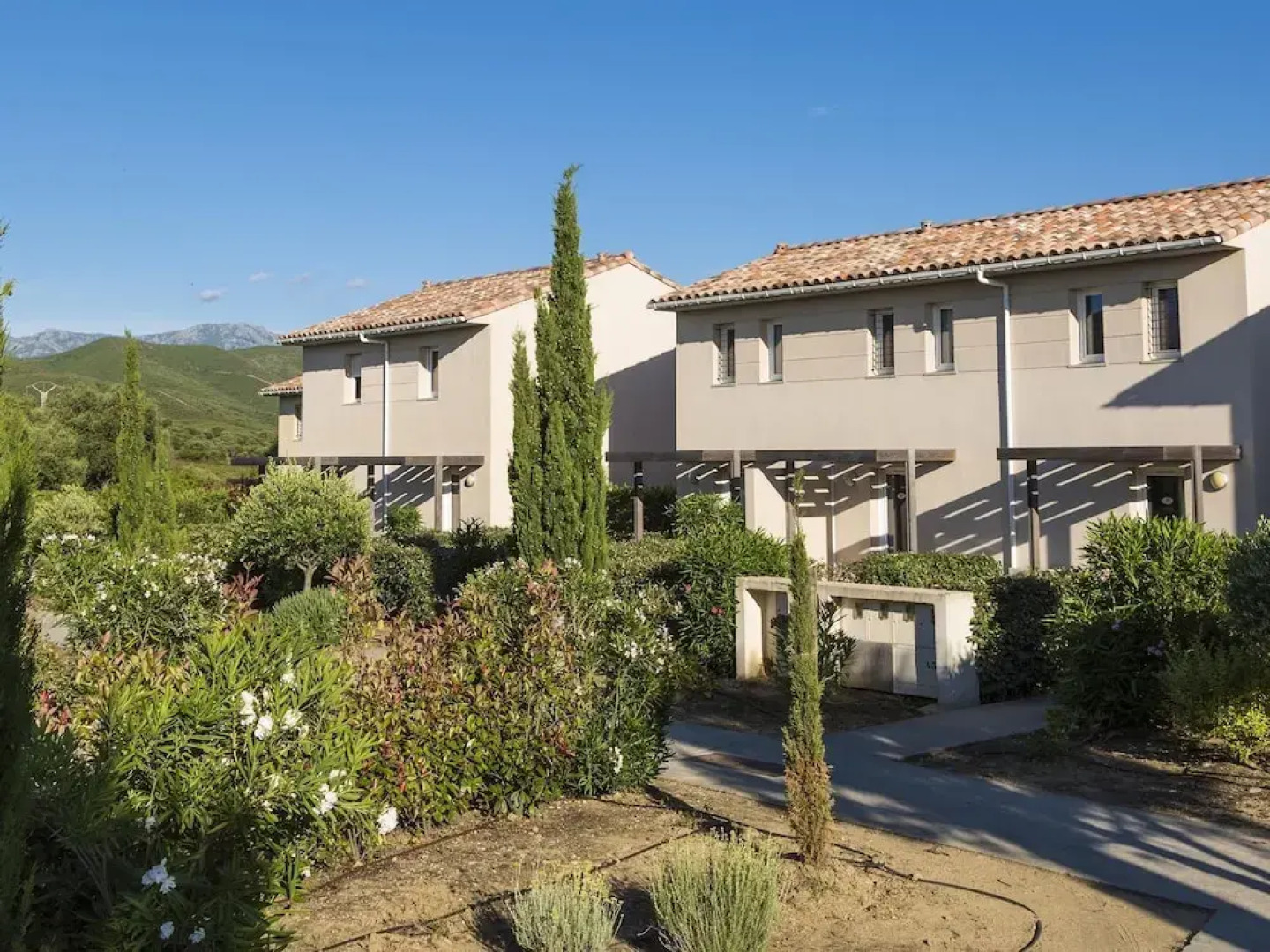 Sea-View summer-decorated holiday home in Northern Corsica