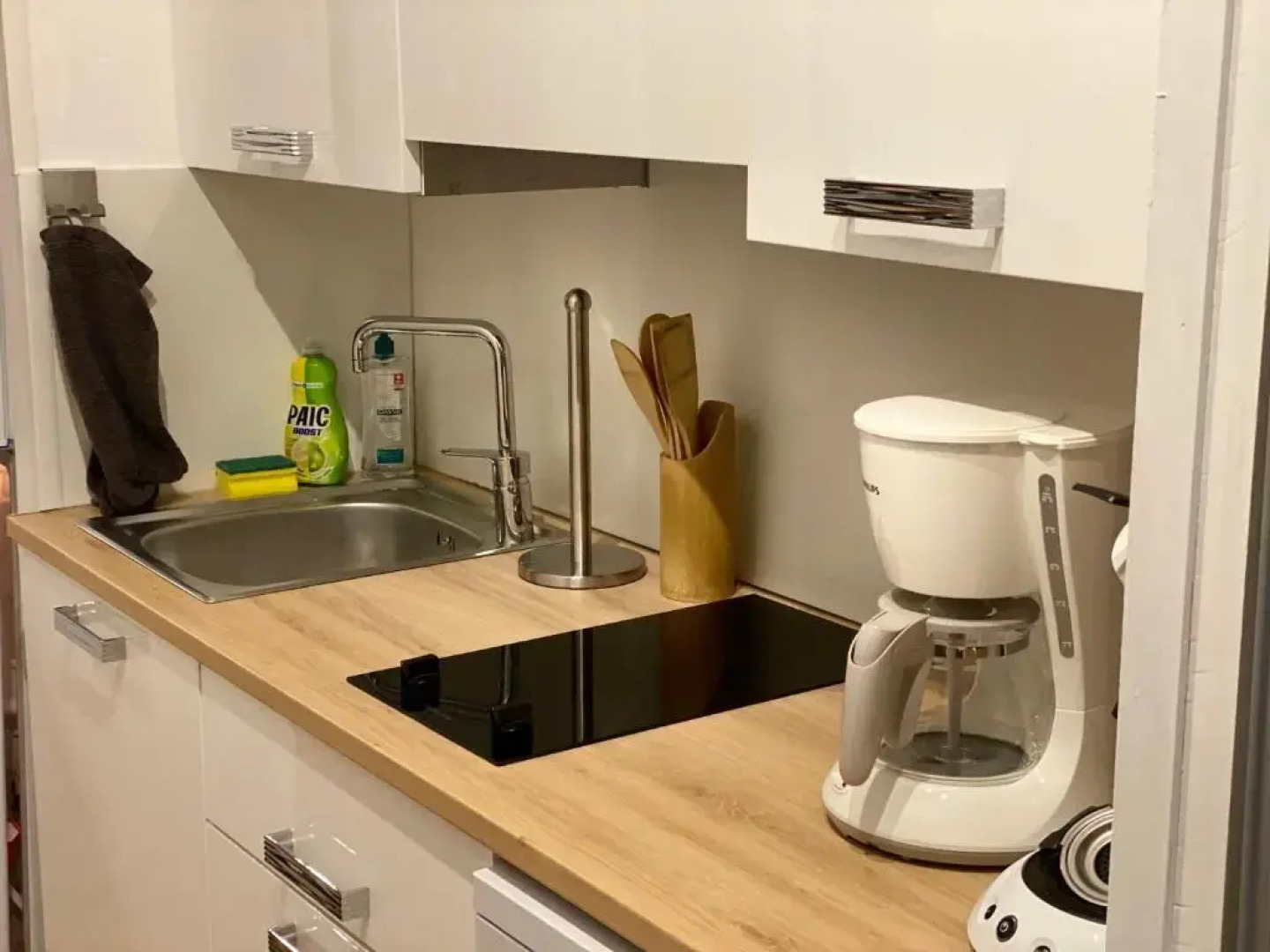 Residence Santa Lucia, studio avec piscine , vue mer et pied dans l'eau , Moriani-Plage