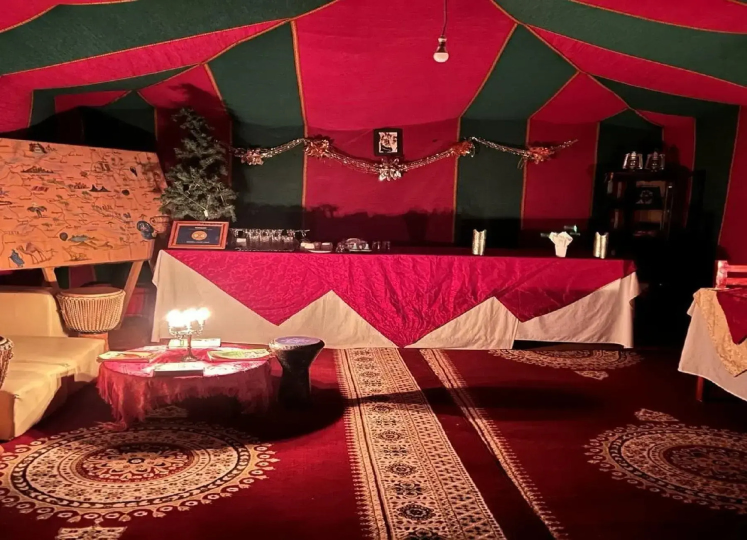 Bivouac Draa - Nuit dans le désert