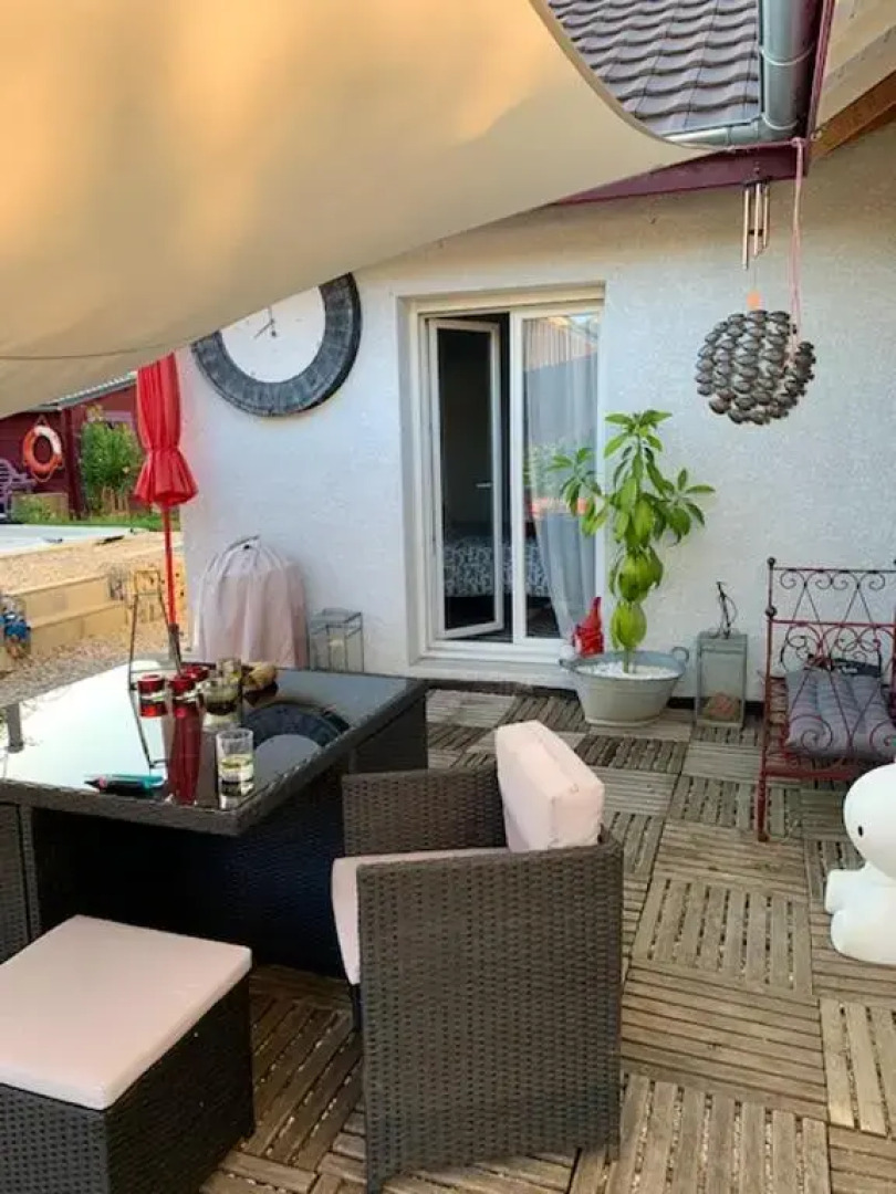 Villa de 2 chambres avec piscine privee et jardin clos a Novalaise