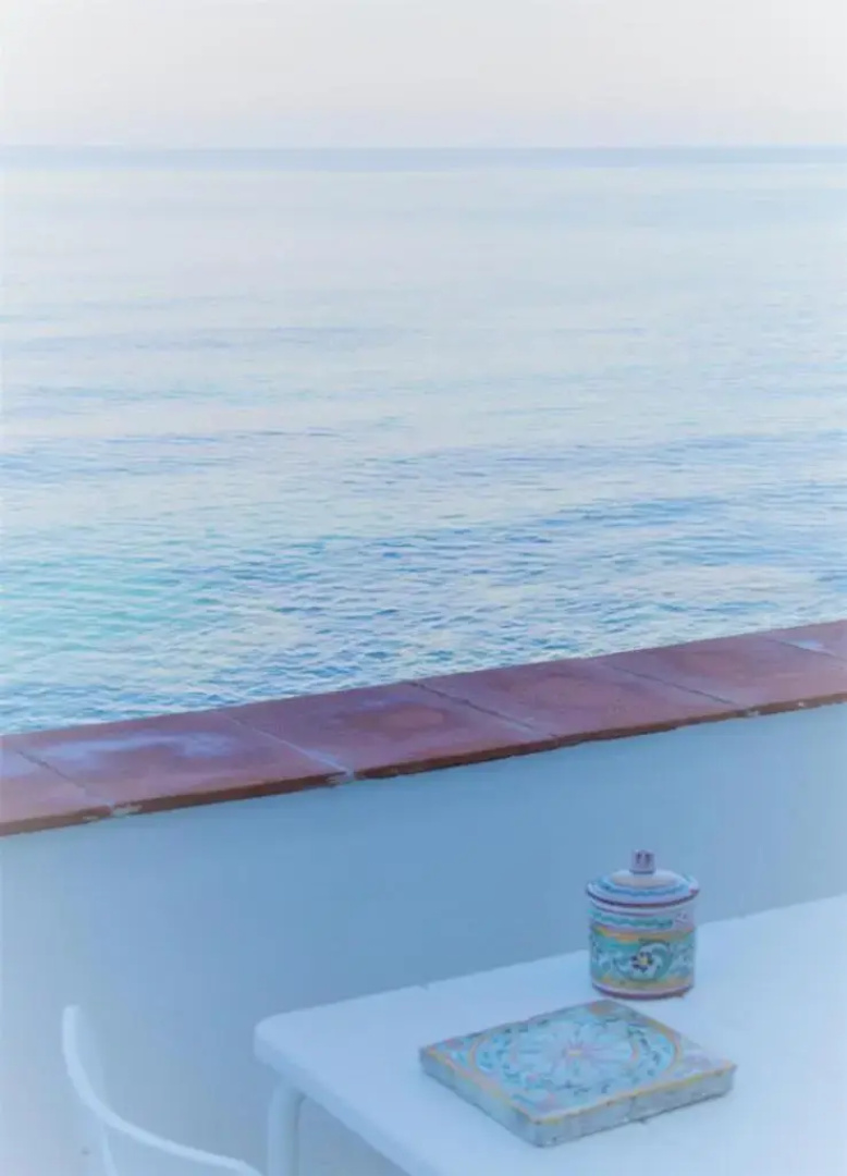 Sfondo Blu Villa sul mare