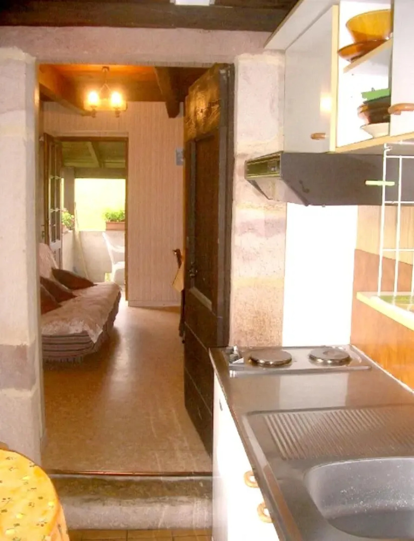 House With one Bedroom in Najac, With Wonderful Mountain View and Furnished Garden - 7 km From the Beach