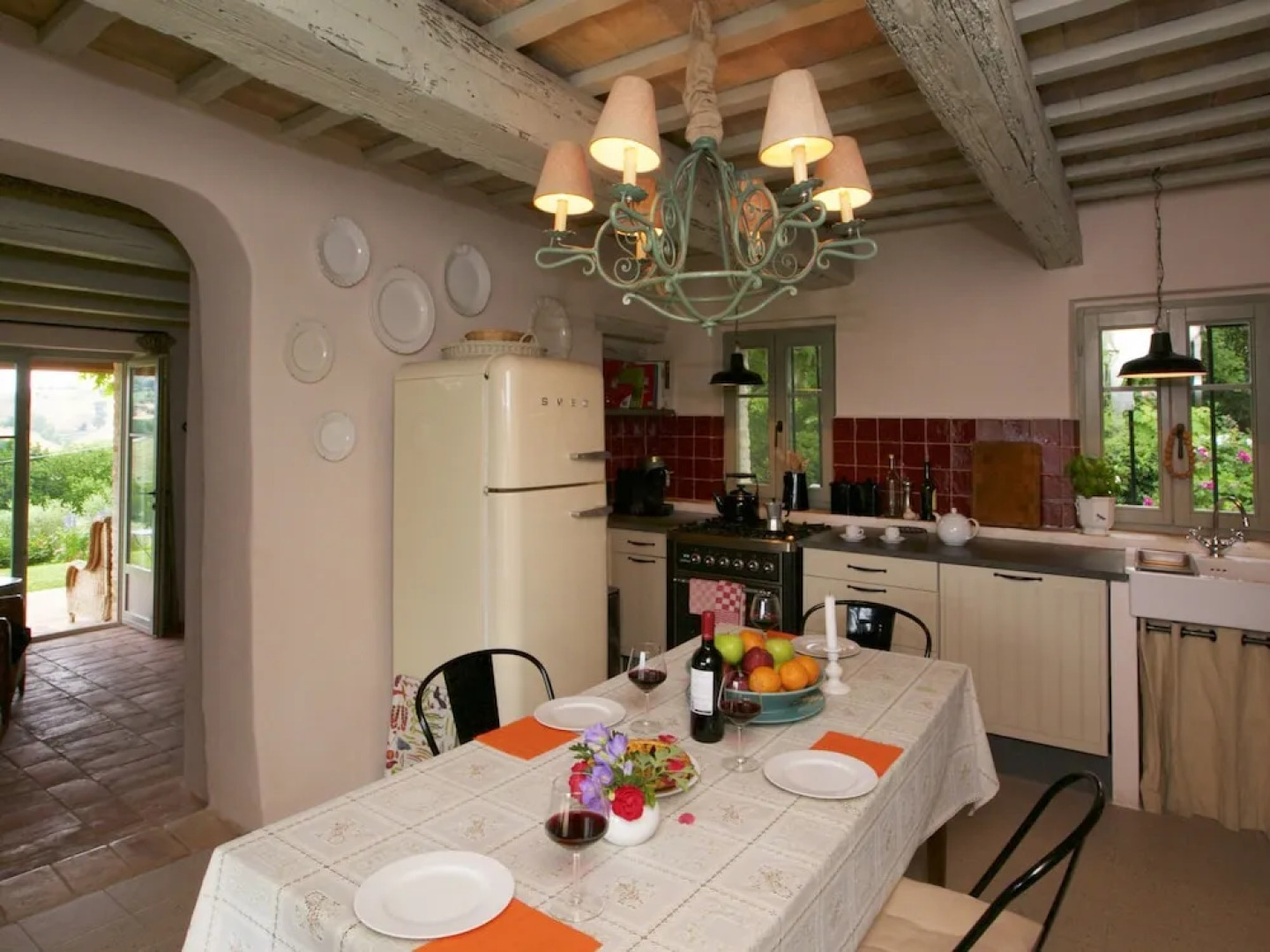 Spacious Mansion in Corinaldo with Barbecue