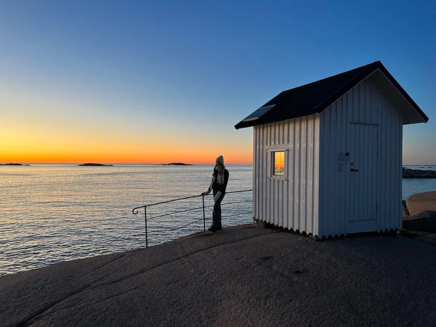 Strandflickornas Husen vid Havet