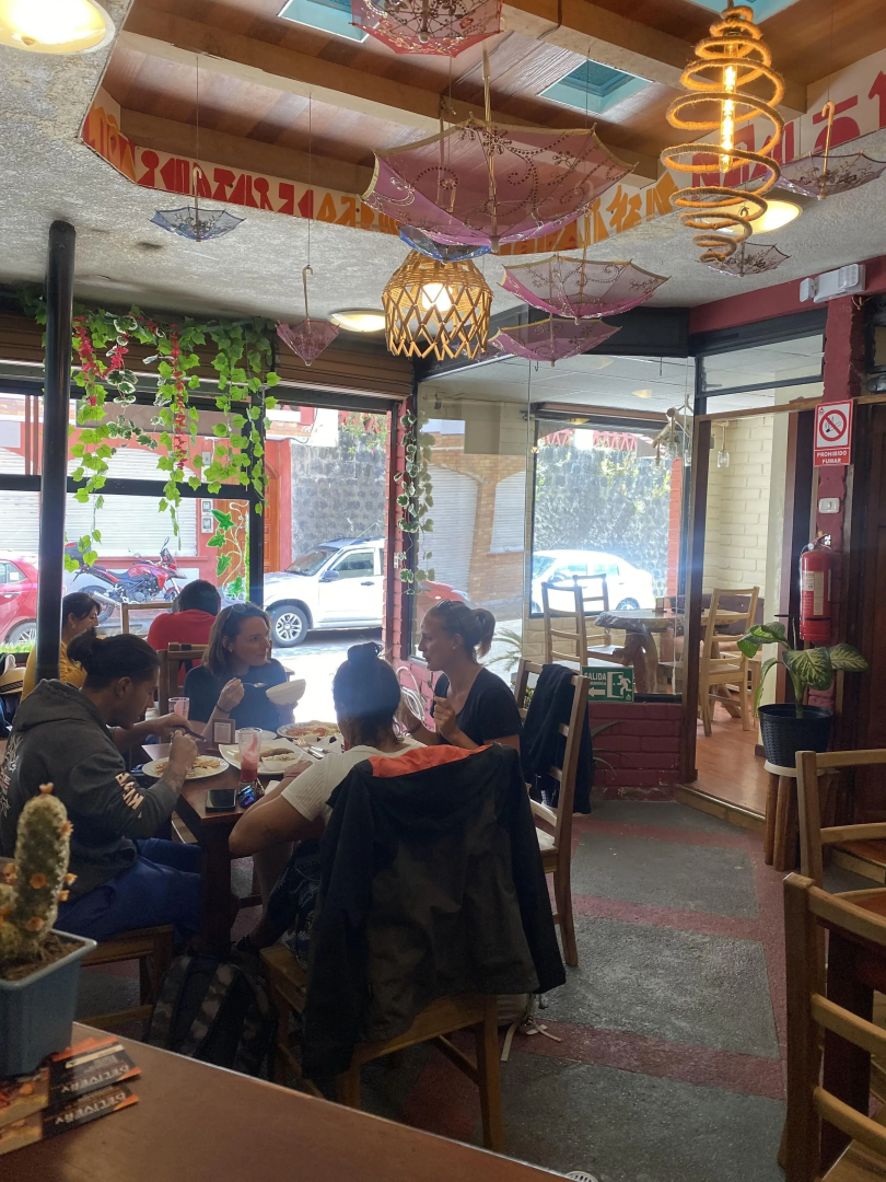 Hostal Carolina en Baos Ecuador