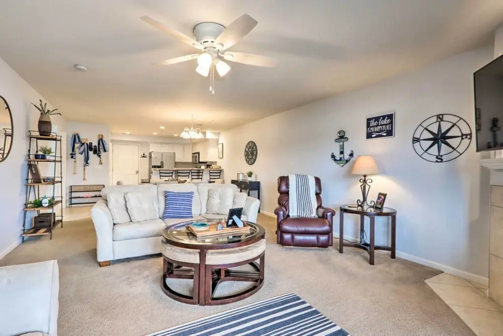Breezy Lakefront Condo w/ Balcony & Lake View!