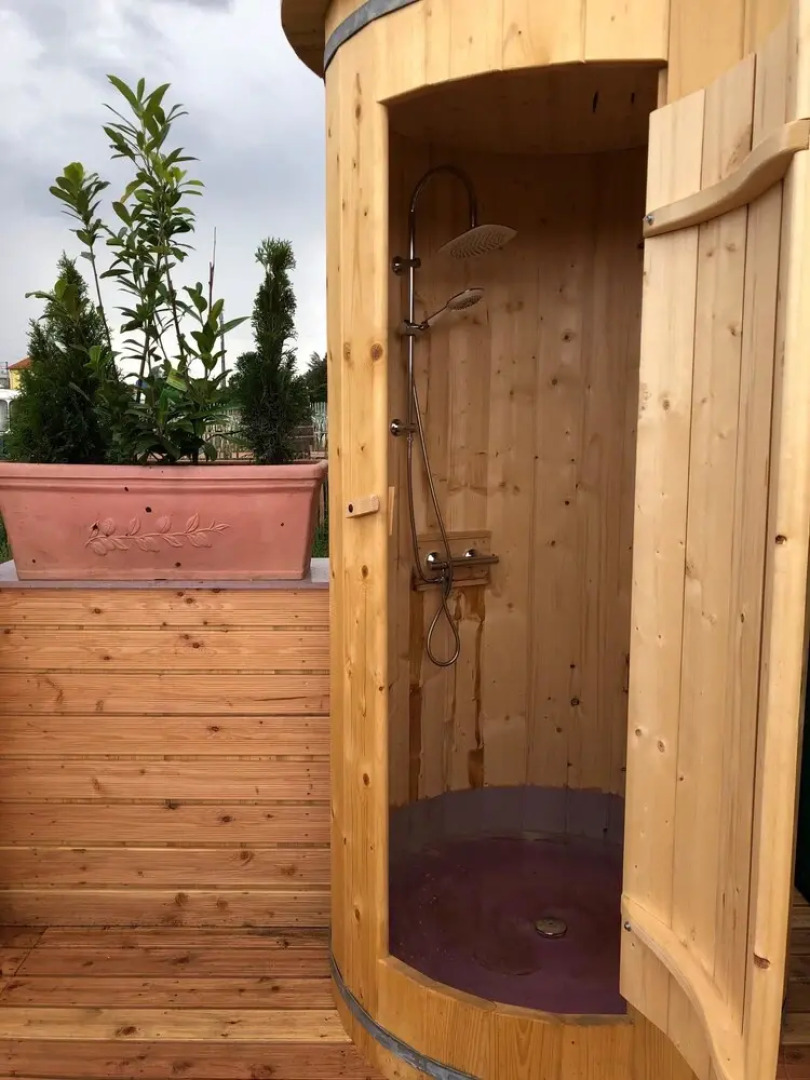 Schlaffass- Schlafen im Weinfass - Campsite