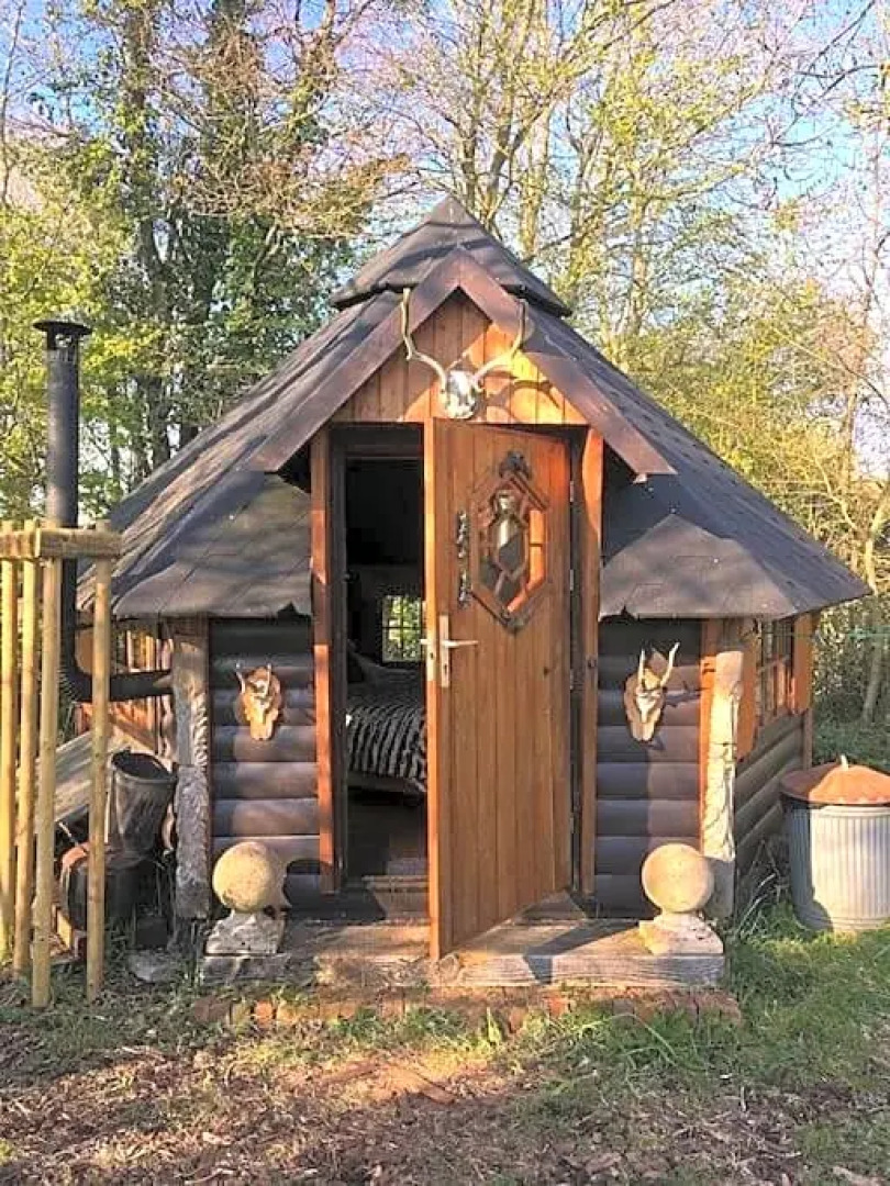 The Hobbit House and Secret Garden