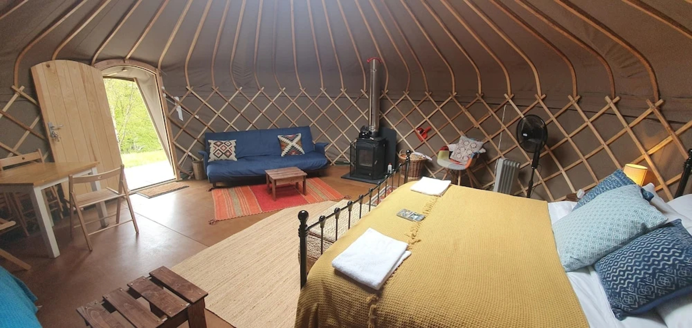 Stunning Premium Yurt in Kelburn Estate Near Largs