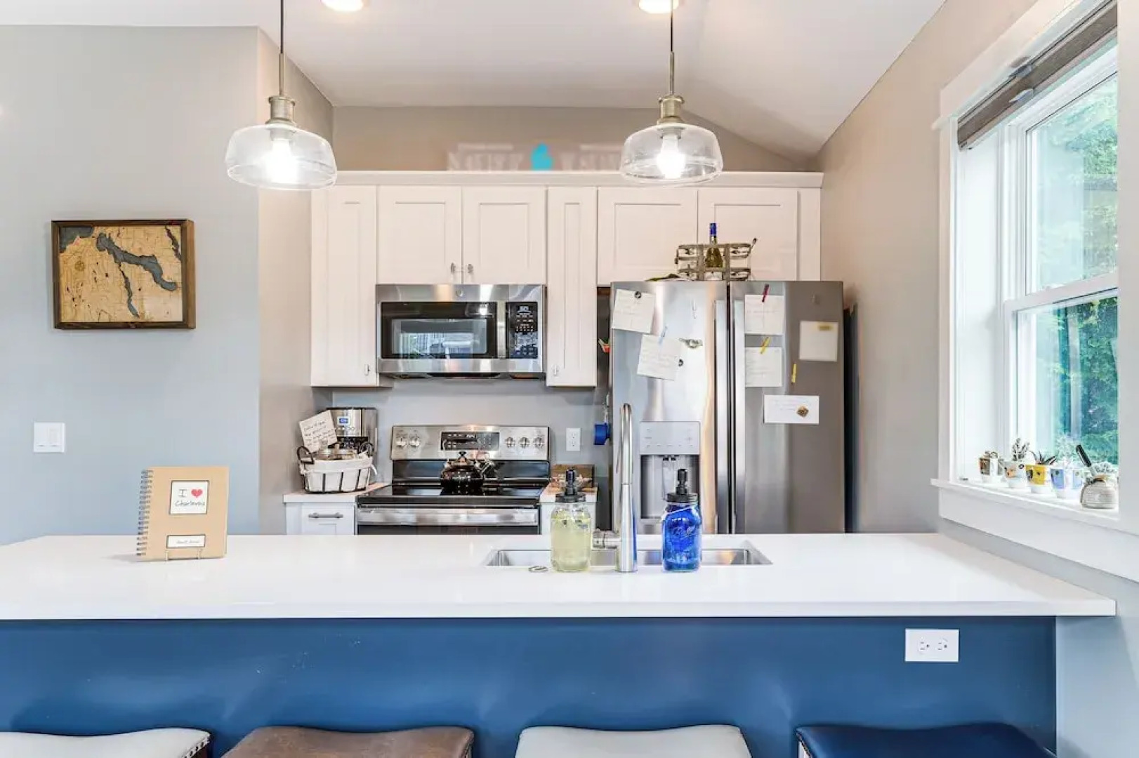 Walk to Dtwn: Charlevoix Condo w/ Fireplace