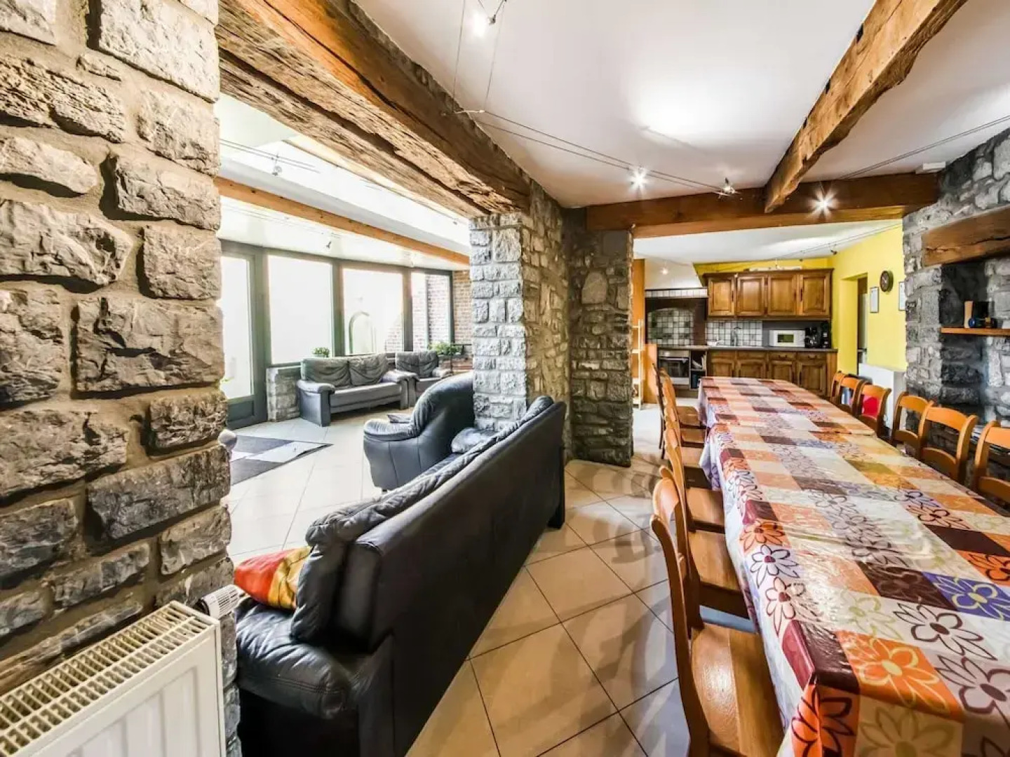 Stone Cottage with Sauna & Hot Tub near Cave of Lorette in Rochefort