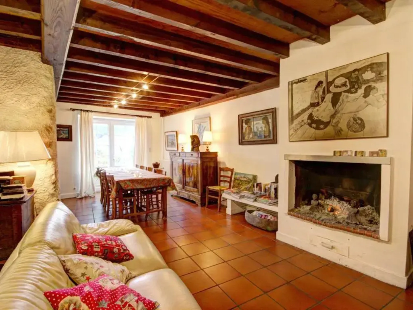 Gîte Saint-Alban-les-Eaux, 7 pièces, 10 personnes - FR-1-496-95