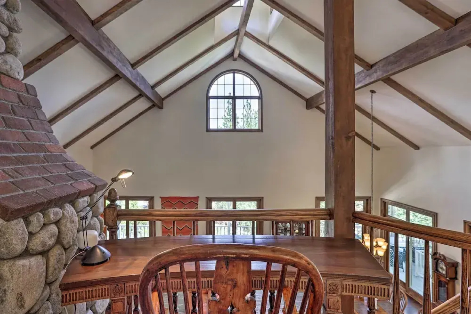 Ornate Lake Arrowhead Home With Deck