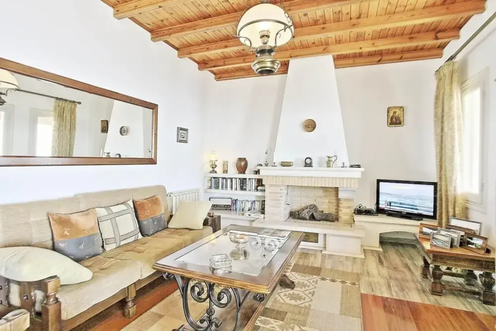 Villa Elpida Private Pool Walk to Beach Sea Views A C Wifi Car Not Required - 2423