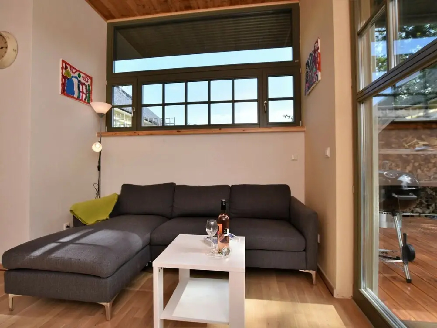 Apartments sun and moon with fireplace, terrace and garden