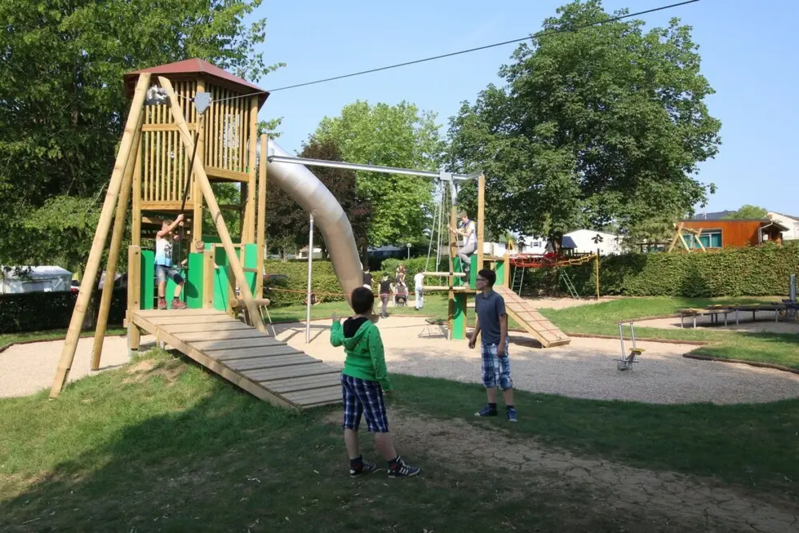 Safaritent at Camping Belle-Vue 2000