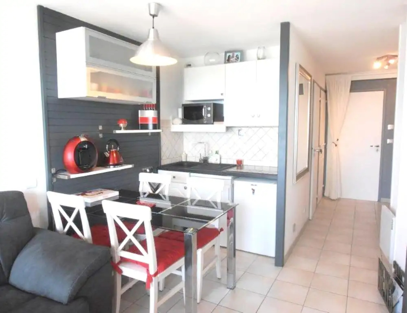 Apartment With one Bedroom in Anglet, With Wonderful sea View, Pool Ac