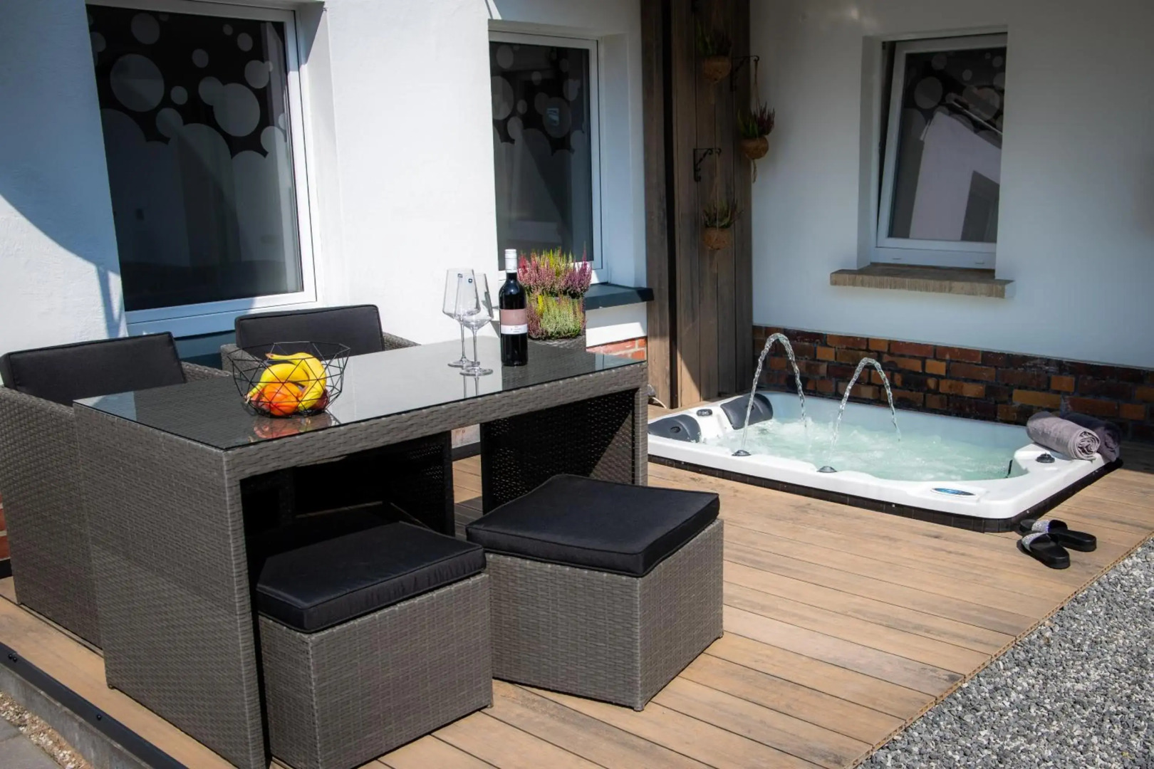Unterschlupf Radeberg mit Garten & Whirlpool