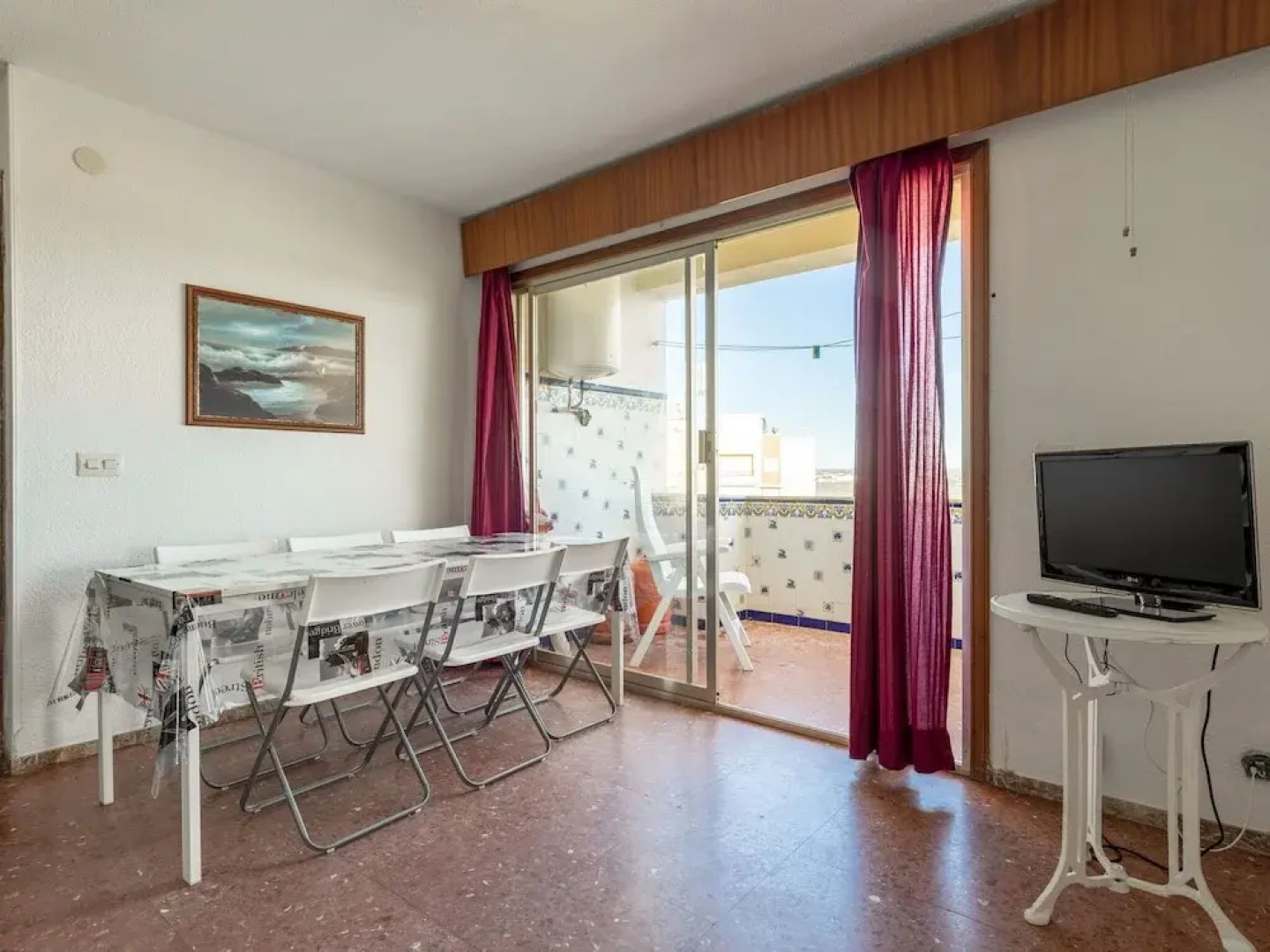 Simplistic Holiday Home in Huelva With Balcony