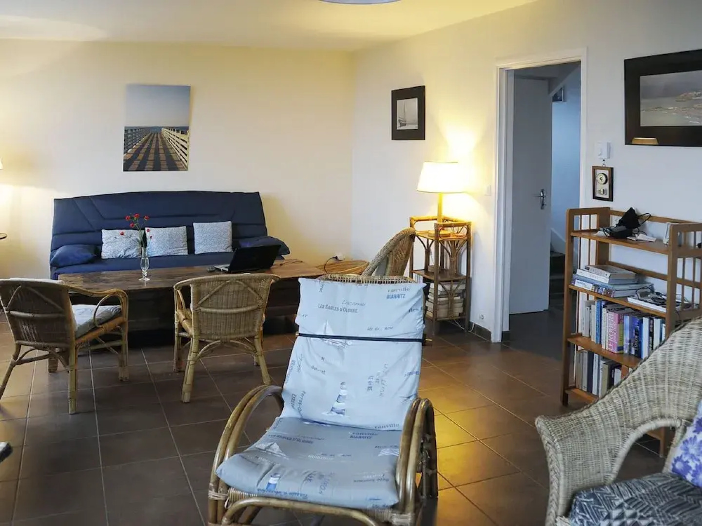 Atmospheric Holiday Home With Magnificent View Over Sea, 200 m From Beach