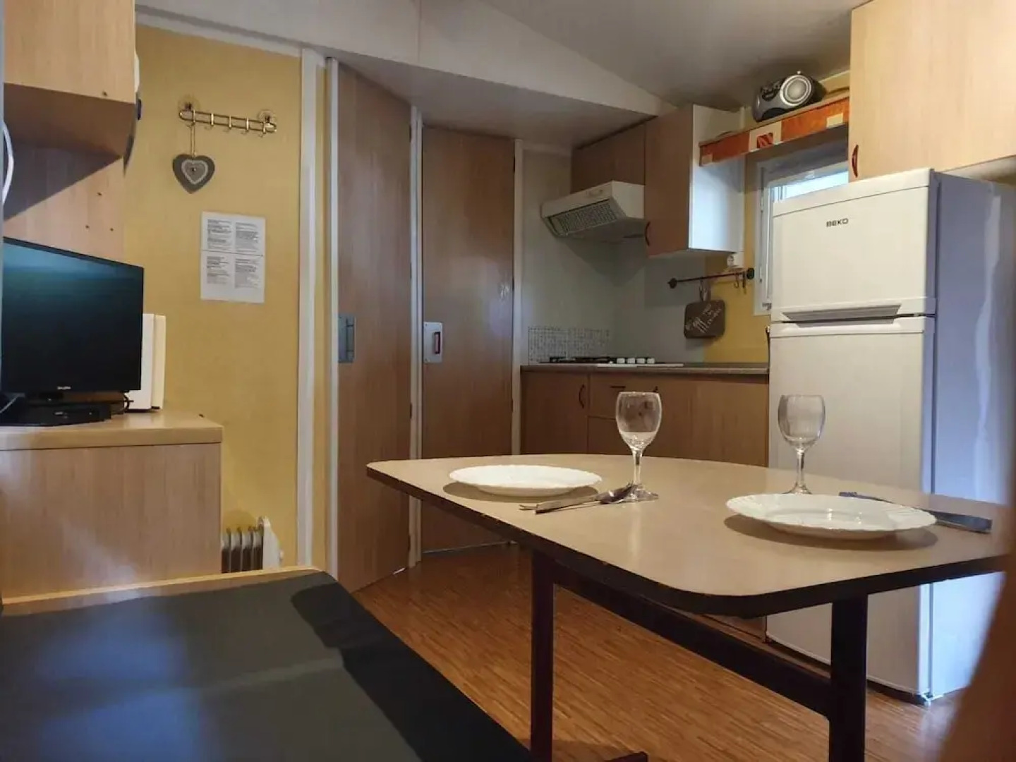 Holiday chalets on Camping River Village