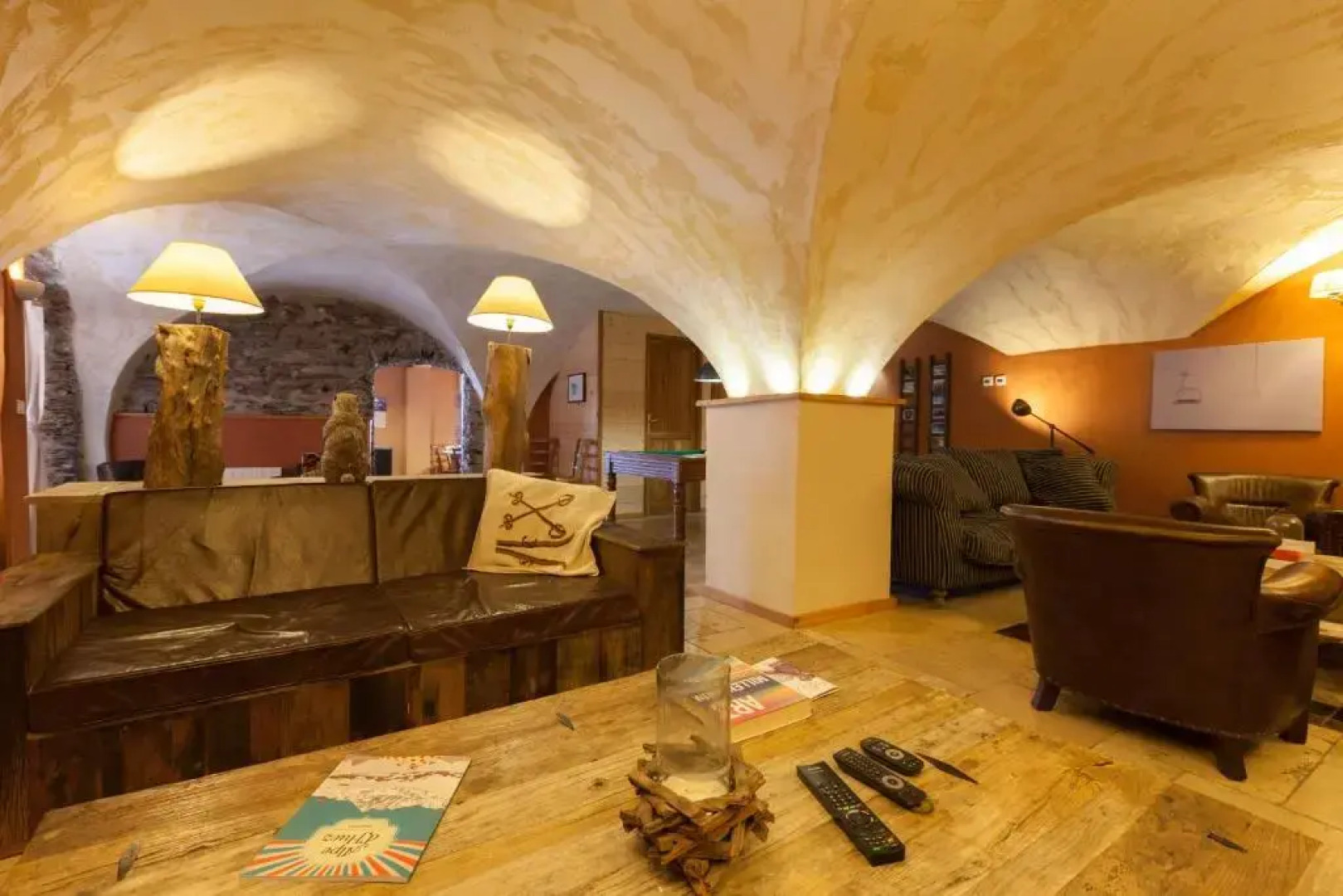 Chalet le Villarais1 sauna billard