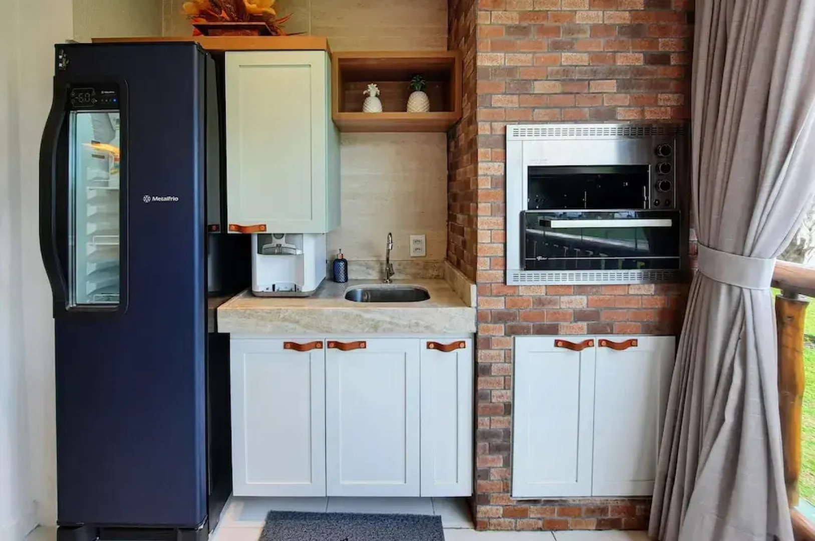 VG Sun Pé na Areia Luxuoso Térreo Gourmet 8 pessoas By DM Apartments